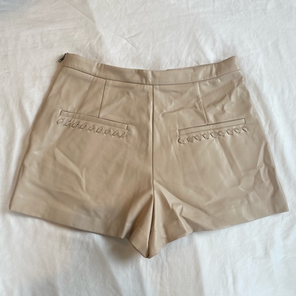 Zara Faux Leather Skort - Picture 2 of 4